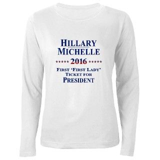 Hillary Clinton / Michelle Obama 2016 T Shirt by MockTheVote