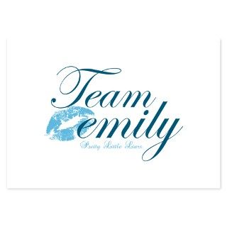 Team Emily   Pretty Little Liars Invitations by Designalicious