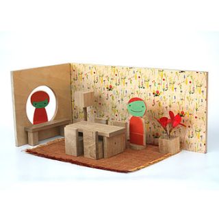 magnetic flower design play room by qubis design