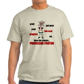 Professor Proton T Shirt by ProfessorProton