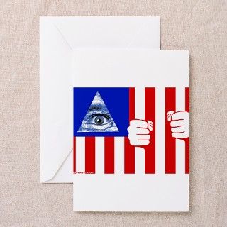 Flag Greeting Cards (Pk of 10) by Dees2shop