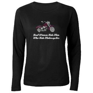Funny Real Women Biker T Shirt by TheCafeMarket