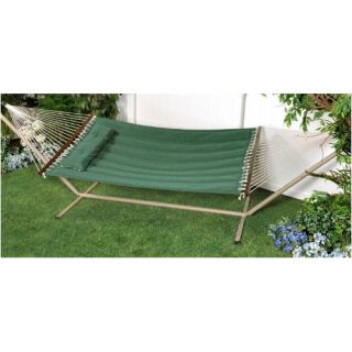 Stitched Comfort Classic Hammock with Stand