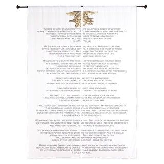 Navy SEALs Creed 84" Curtains by MilitaryVectors