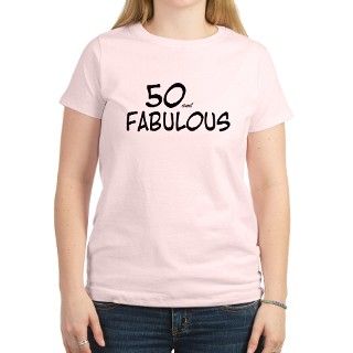 50th birthday 50 fabulous T Shirt by tshirts_gifts