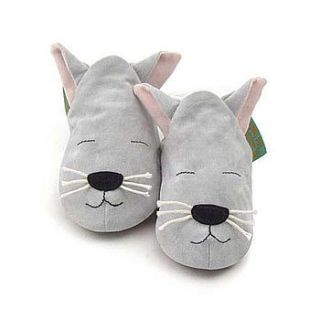 childrens pussycat slippers by snugg nightwear