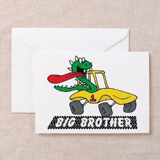 Funny Big Brother Greeting Card by tshirtsgiftsmug