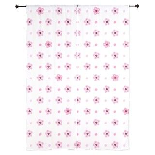 Cute Pink Flowers 84 Curtains by bikkimix