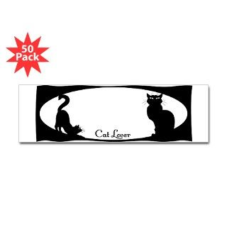 cat lover Bumper Sticker by cat_lover_shops