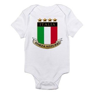 Forza azzurri Infant Bodysuit by italian_store