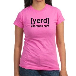 Yearbook Nerd   Yerd Junior Jersey T shirt (dark) by listing store 13023085