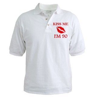 90th Birthday Kiss T Shirt by jdpdesigns
