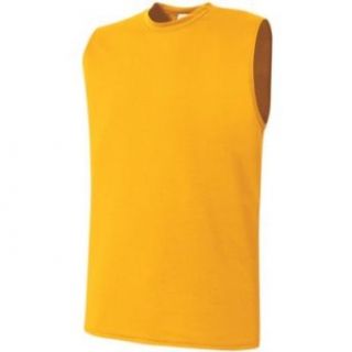 High Five Youth Essortex Sleeveless Athletic Gold Tee   Youth L Clothing