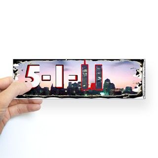 5 1 11, May 1, 2011 Bin Laden Dead Bumper Bumper Sticker by UnderOneWoof