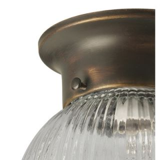 Progress Lighting 7.25 Round Semi Flush Mount