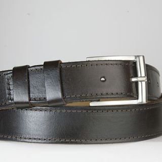 huntingdon leather dress belt by tanner bates
