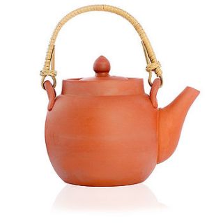 terracotta teapot 1l by the exotic teapot