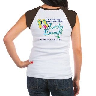 Lucky Enough Tee by sanibelslacker