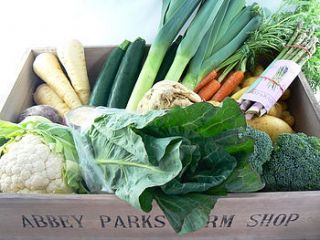 large vegetable hamper by abbey parks