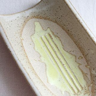 spoon rest by tom butcher ceramics