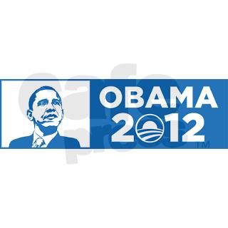 Obama 2012 Bumper Sticker by ElinesDesigns