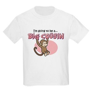 Big Cousin to be (Monkey) T Shirt by Admin_CP1510420