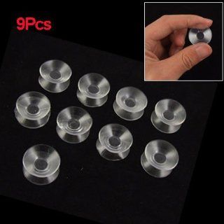 Car 9 Pcs Clear Soft Plastic Double Sided Suction Cup   Home And Garden Products