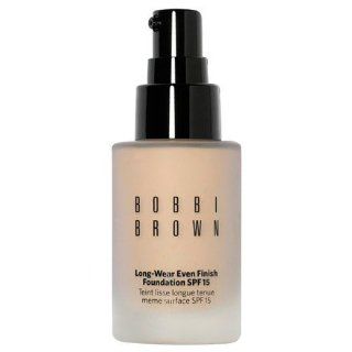 BOBBI BROWN Long Wear Even Finish Foundation   Warm Almond 6.5  Foundation Makeup  Beauty