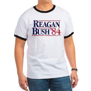 Reagan Bush 84 Campaign T Shirt by Admin_CP356074