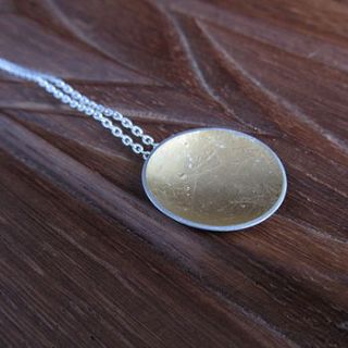 cup of gold pendant by joanne tinley jewellery