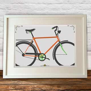 bicycle print by wyatt9
