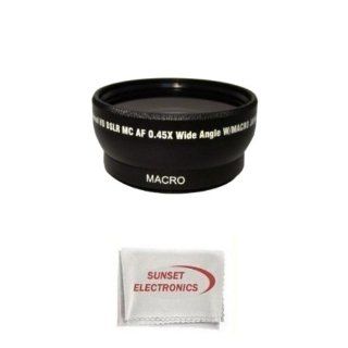 Wide Angle/Macro Lens FOR THE NIKON D40 D40X D60 DIGITAL SLR CAMERAS.THIS LENS WILL ATTACH DIRECTLY TO THE FOLLOWING NIKON LENSES 18 55mm, 55 200mm, 50mm.  Camera & Photo
