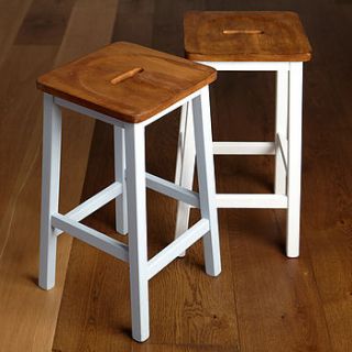 reclaimed oak stool by the original home store