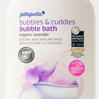 award winning organic bubble bath by pitta patta