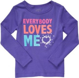 Carter's Infant Long Sleeve Shirt   Everybody Loves Me 12 Months Clothing