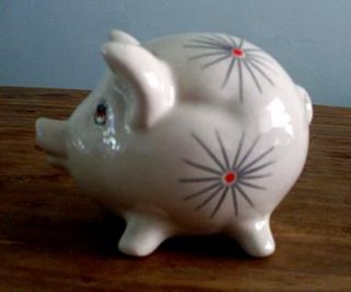 vintage star piggy bank by once upon a tea cup