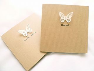 butterfly greeting card by gorgeous creations