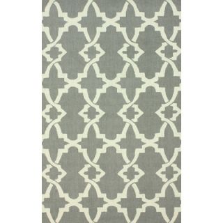 nuLOOM Trellis Grey Alice Rug