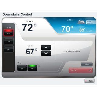 Honeywell Wi Fi 7 Day Programmable Thermostat   Programmable Household Thermostats  