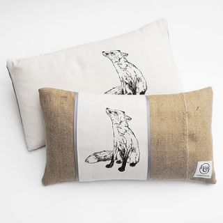 fox cushion by whinberry & antler