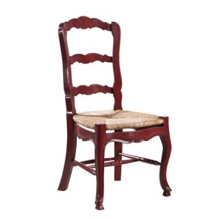 French Country Ladderback Side Chair