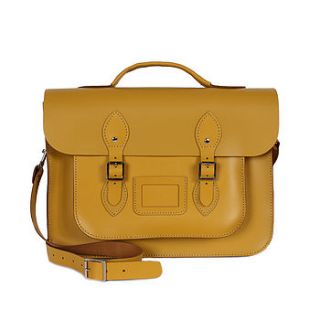 leather briefcase collection, large by bohemia
