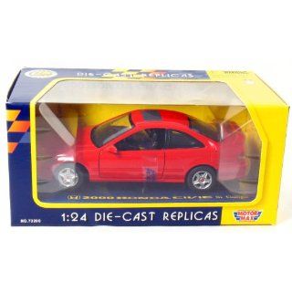 2000 Honda Civic Si Coupe 124 Scale (Red) Toys & Games