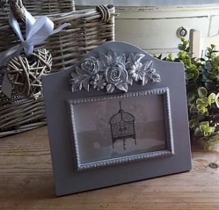 vintage style ornate frame by the hiding place