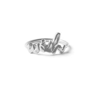 don't forget to 'wish' ring sterling silver by chupi