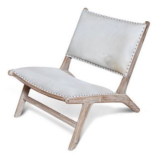lounge cowhide chair by gong chelsea
