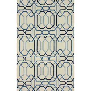 nuLOOM Trellis Blue Chip Lola Trellis Rug