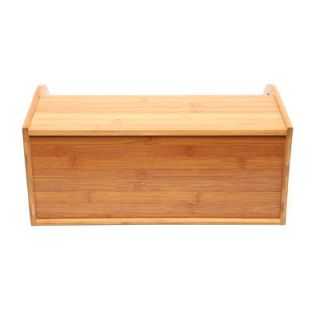 Lipper International Bamboo Roll Top Bread Box