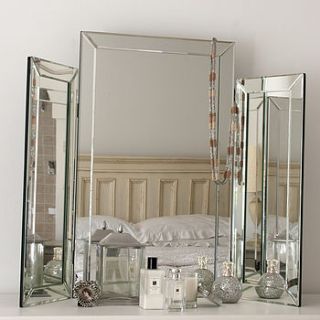 large bevelled dressing table mirror by decorative mirrors online