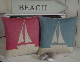 ' boat ' cushion by rustic country crafts